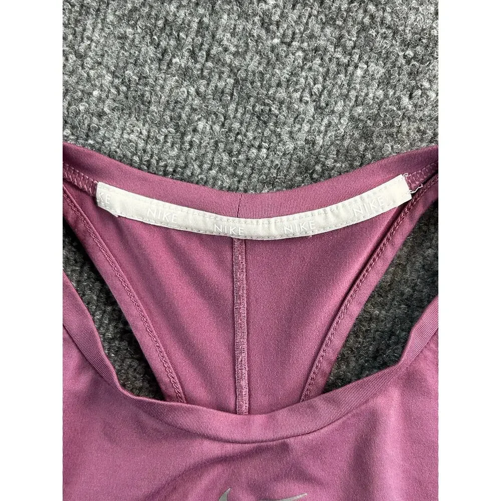 Nike Dri-FIT One Luxe Racerback Tank Top Women’s Small Purple